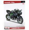 Maisto 1:12 Kawasaki Ninja H2 R (2017) összeszerelhető motor modell - 39198