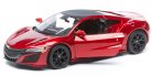 Maisto 1:24 Acura NSX (2017) összeszerelhető modell autó - 39216