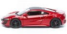 Maisto 1:24 Acura NSX (2017) összeszerelhető modell autó - 39216