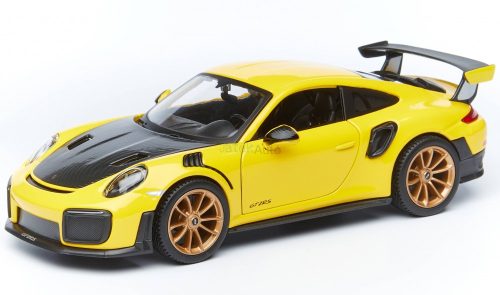 Maisto 1:24 Porsche 911 991-2 GT2 RS Coupe (2018) összeszerelhető modell autó - 39523
