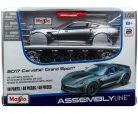 Maisto 1:24 Chevrolet Corvette Grand Sport (2017) összeszerelhető modell autó - 39527