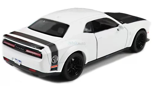 Motormax 1:24 Dodge Challenger Hellcat SRT Coupe (2018) 79350 - White