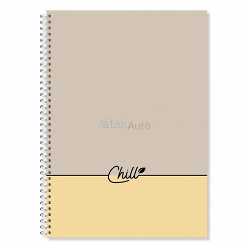 Spirálfüzet pd Uniwords A/4-80 lapos sima 