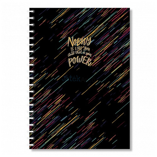 Spirálfüzet pd Inspiration A/4-100 lapos kockás