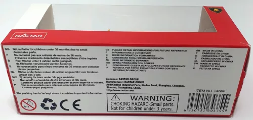 Rastar 1:43 Lamborghini Gallardo LP560-4 sportautó 34600