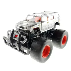 Felugró lendkerekes terepjáró - szürke Hummer
