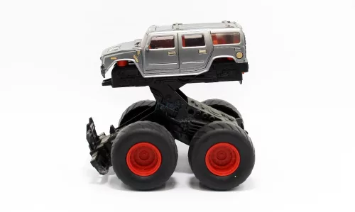 Felugró lendkerekes terepjáró - szürke Hummer