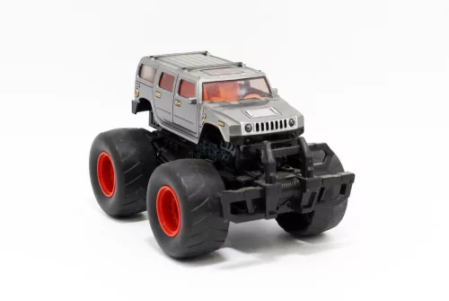 Felugró lendkerekes terepjáró - szürke Hummer