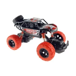   Hátrahúzós Off-Road terepjáró összkerék hajtással! - piros