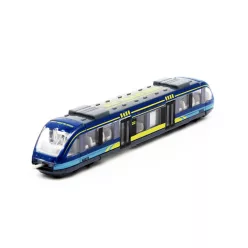 Fém villamos - kék