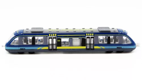 Fém villamos - kék