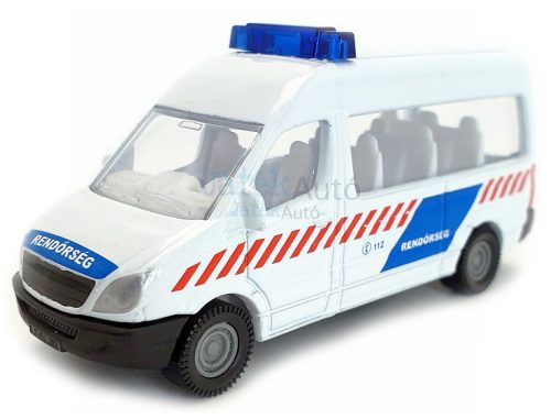 Siku 1:87 Mercedes magyar rendőrségi furgon - 0806