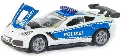 Siku 1:55 Chevrolet Corvette ZR1 rendőrautó - 1525