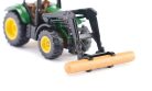 Siku 1:87 John Deere 6215R traktor rönk rakodóval - 1540