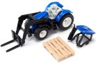 Siku 1:87 New Holland traktor rakodóval - 1544