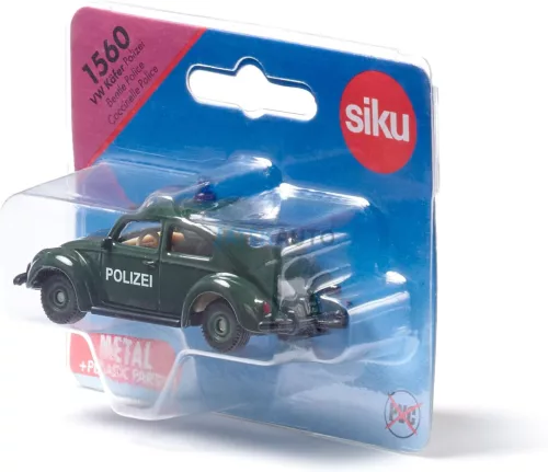  Siku 1:55 Volkswagen Bogár rendőrautó - 1560 