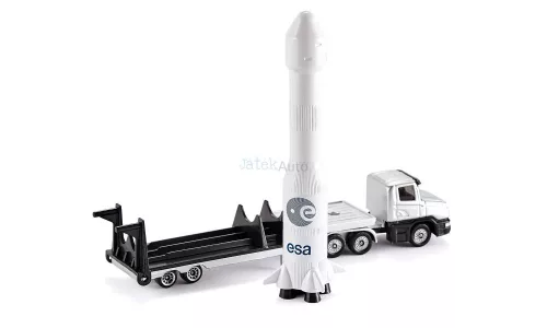 Siku 1:87 kamion rakétát szállító trélerrel - 1614