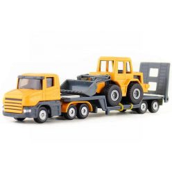 Siku kamion markolót szállító trélerrel - 1616