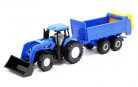 Siku 1:87 New Holland traktor utánfutóval - 1630