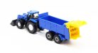 Siku 1:87 New Holland traktor utánfutóval - 1630