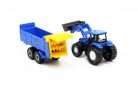 Siku 1:87 New Holland traktor utánfutóval - 1630