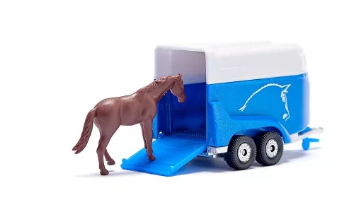 Siku 1:55 Jeep lószállító utánfutóval - 1651