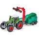 Siku 1:87 Fendt Favorit traktor fa aprítóval - 1675