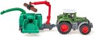 Siku 1:87 Fendt Favorit traktor fa aprítóval - 1675