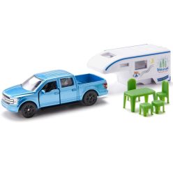 Siku 1:55 Ford F150 lakóautó + kemping felszerelés 1693