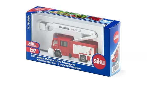 Siku 1:87 Iveco Magirus Multistar TLF emelőkosaras tűzoltóautó - 1749