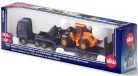 Siku 1:87 MAN TGX kamion trélerrel és JCB homlokrakodóval - 1790