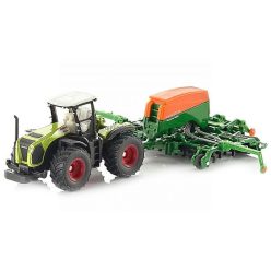   Siku Farmer 1:87 Claas Xerion traktor Amazone Cayenna 6001 vetőgéppel - 1826