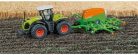 Siku Farmer 1:87 Claas Xerion traktor Amazone Cayenna 6001 vetőgéppel - 1826