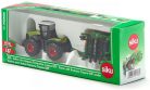 Siku Farmer 1:87 Claas Xerion traktor Amazone Cayenna 6001 vetőgéppel - 1826