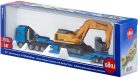 Siku 1:87 MAN TGA kamion trélerrel és Liebherr exkavátorral - 1847