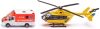 Siku 1:87 Mercedes mentőautó és mentő helikopter - 1850