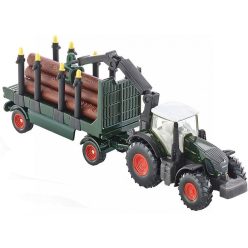   Siku 1:87 Fendt 739 traktor rönkszállító utánfutóval - 1861