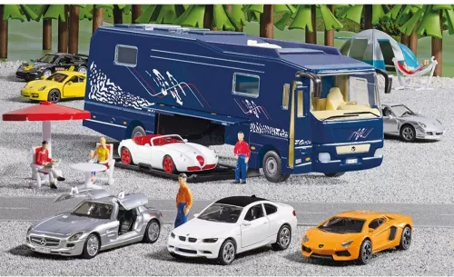 Siku 1:50 Volkner Mobil Performance lakóbusz - 1943