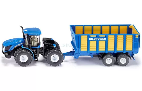 Siku Farmer 1:50 New Holland T9.560 traktor utánfutóval - 1947