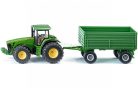 Siku Farmer 1:50 John Deere 8430 traktor utánfutóval - 1953