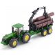 Siku Farmer 1:50 John Deere 8430 traktor rönkszállító utánfutóval - 1954