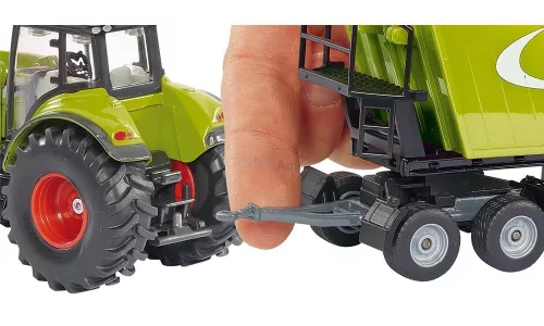 Siku Farmer 1:50 Claas Axion 850 traktor homlokrakodóval - 1979