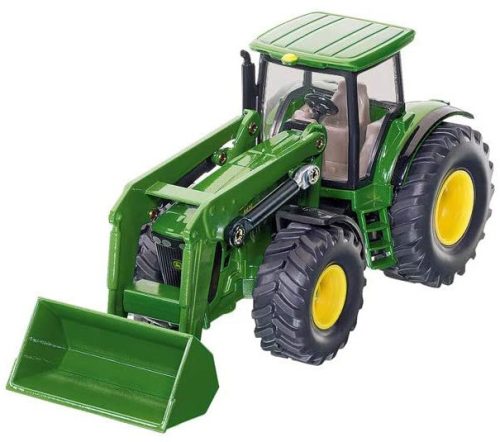 Siku Farmer 1:50 John Deere 8430 traktor markolóval - 1982