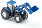 Siku 1:50 New Holland T7070 traktor homlokrakodóval - 1986