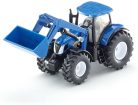 Siku 1:50 New Holland T7070 traktor homlokrakodóval - 1986