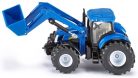 Siku 1:50 New Holland T7070 traktor homlokrakodóval - 1986