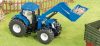 Siku 1:50 New Holland T7070 traktor homlokrakodóval - 1986