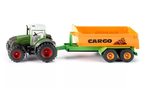 Siku Farmer 1:50 Fendt 936 traktor utánfutóval - 1989