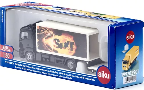Siku 1:50 MAN SIXT kamion - 1997
