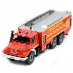 Siku 1:50 Mercedes-Benz Zetros tűzoltóautó - 2109